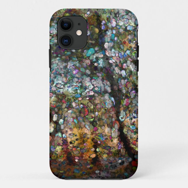Capa Para iPhone 11 Floresta Encantada (Verso)