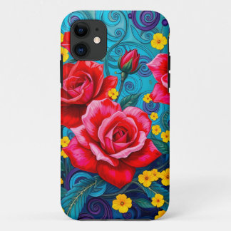 Capa Para iPhone 11 Flower