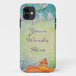 Capa Para iPhone 11 Flower Fairies Garden Art iPhone 5/5S Case