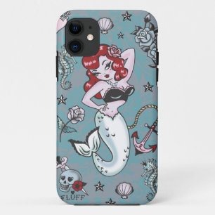 Capa Para iPhone 11 Fluff Molly Mermaid Iphone 5 case