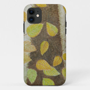 Capa Para iPhone 11 Folhas de faia