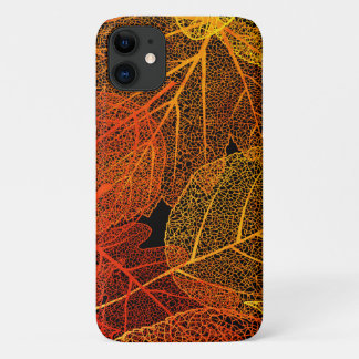 Capa Para iPhone 11 Folhas de outono Elegantes