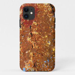 Capa Para iPhone 11 Folhas do Autumn Maple