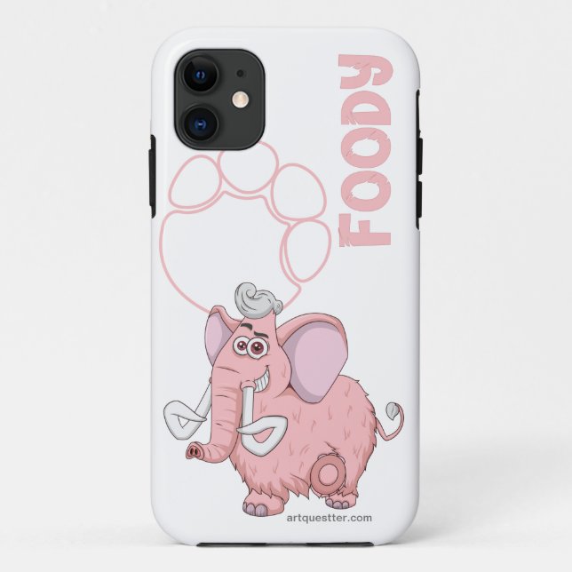 Capa Para iPhone 11 FOODY - Cobrir iPhone (Verso)