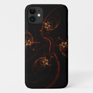 Capa Para iPhone 11 Fora da Abstrato de Arte Escura