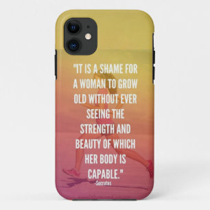 Capa Para iPhone 11 Força e beleza - Trabalhos femininos