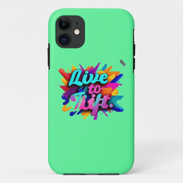 Capa Para iPhone 11 "Força em Ação" (Verso)