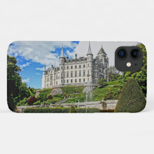 Capa Para iPhone 11 Foto da arquitetura do castelo de Dunrobin