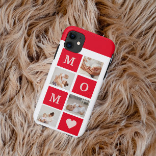 Capa Para iPhone 11 Foto de Colagem Moderna e a Melhor Mãe Já Presente