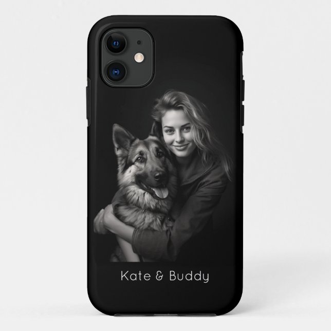 Capa Para iPhone 11 Foto de Imagem do solteiro (Verso)