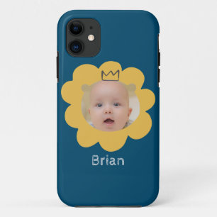 Capa Para iPhone 11 Foto Do Bebê Lion Cute