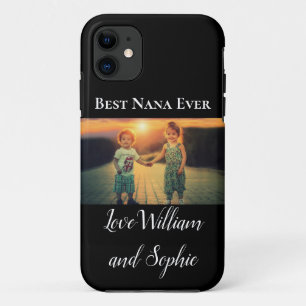 Capa Para iPhone 11 Foto Personalizada Melhor Nana de Todos os Tempos 