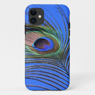 Capa Para iPhone 11 Fotografia da pena de peacock