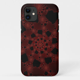 Capa Para iPhone 11 Fractal de teia aranha