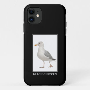 Capa Para iPhone 11 Frango de Praia - Humor do Caveira