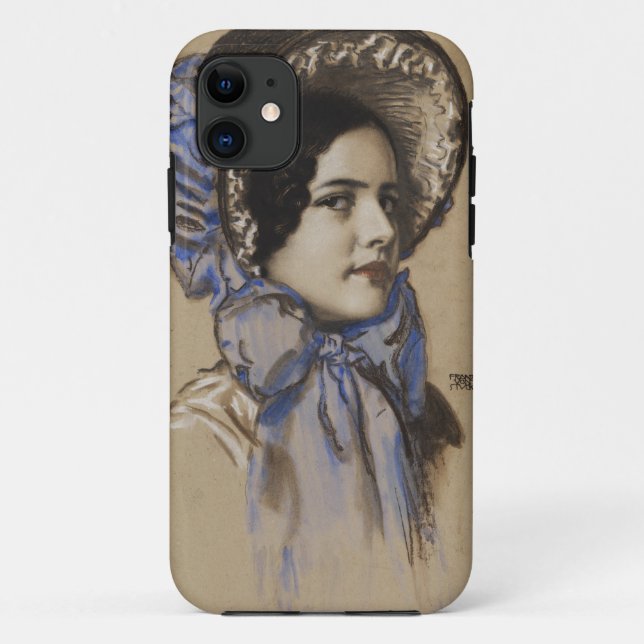 Capa Para iPhone 11 Franz colou a arte (Verso)