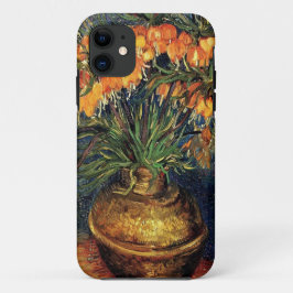Capa Para iPhone 11 Fraturas em um Vaso de Cobre por Van Gogh.