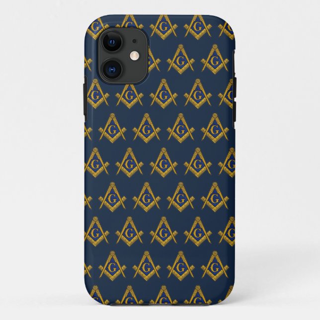 Capa Para iPhone 11 Freemason Party - CHURRASCO Masonic Freemasonry (Verso)