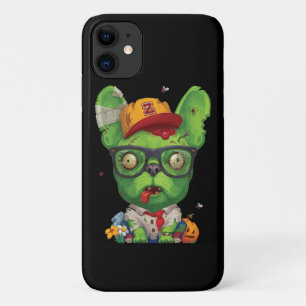 Capa Para iPhone 11 French Gift Zombie Buldogue Francês