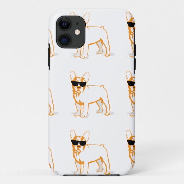 Capa Para iPhone 11 Frenchie Howlelu (Verso)