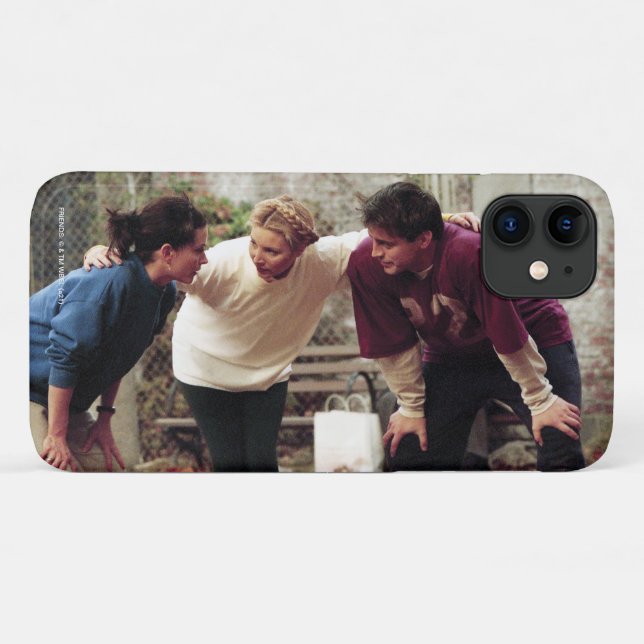 Capa Para iPhone 11 FRIENDS™ | Equipe Geller Bowl Monica (Verso (horizontal))