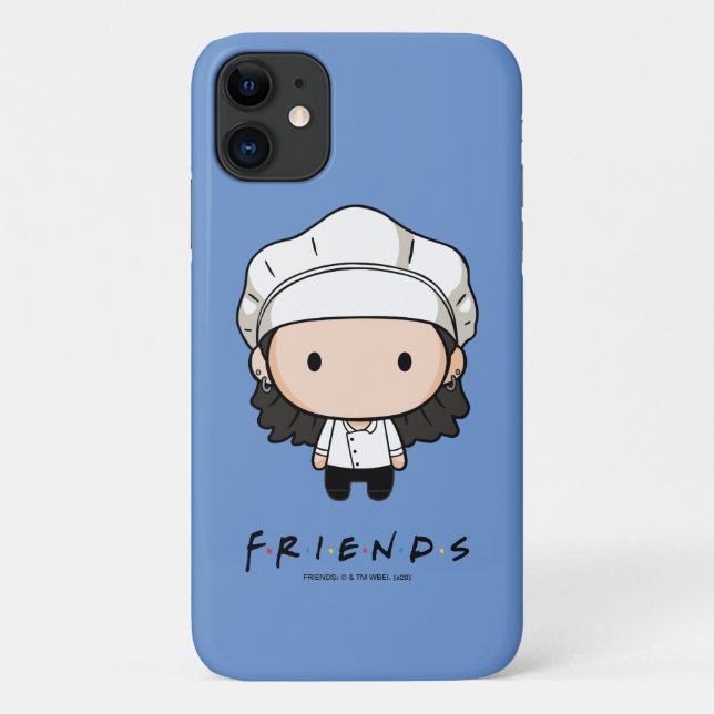 Capa Para iPhone 11 FRIENDS™ | Monica Chibi (Verso)
