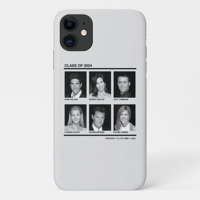 Capa Para iPhone 11 FRIENDS™ | Turma de 2004 (Verso)