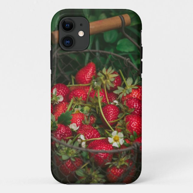 Capa Para iPhone 11 Frutas E Legumes (Verso)