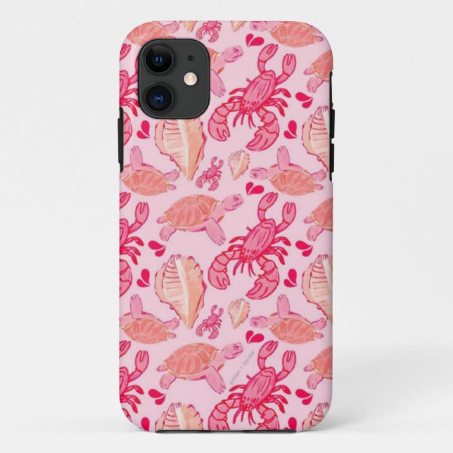 Capa Para iPhone 11 Fun Tropical Pink (Verso)