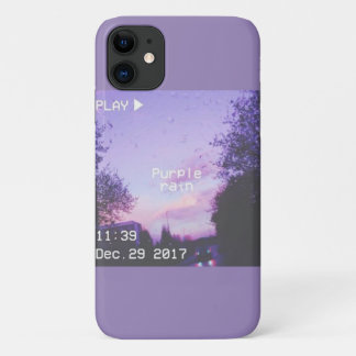 CAPA PARA iPhone 11 FUNDA IPHONE LILA AESTHETIC