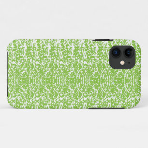 Capa Para iPhone 11 fundo abstrato verde e branco