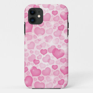 Capa Para iPhone 11 Fundo com Corações
