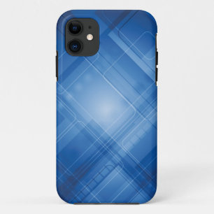 Capa Para iPhone 11 Fundo de alta tecnologia azul escuro