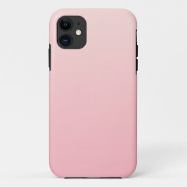 Capa Para iPhone 11 Fundo de Gradação Rosa Pastel