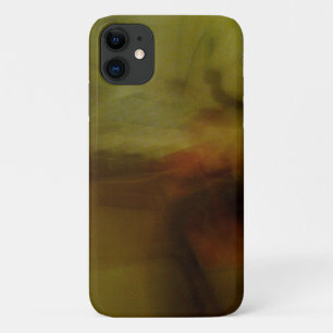 Capa Para iPhone 11 Fundo do desfoque castanho