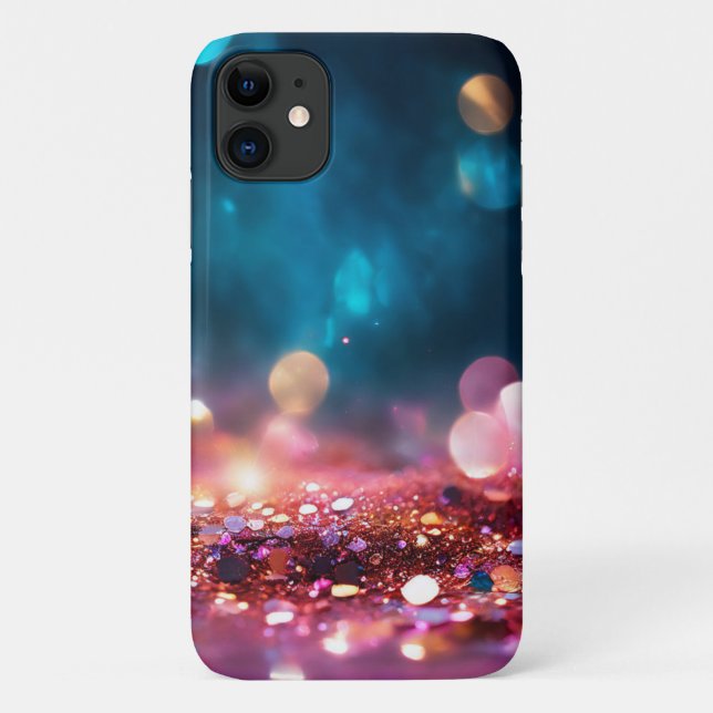 Capa Para iPhone 11 Fundo estético chic (Verso)