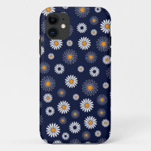 Fundo Floral do Blue Daisies
