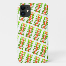 Capa Para iPhone 11 Funky Flag Colors Belarus Б е а р л у ь с iPhone 1