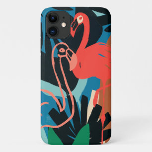 Capa Para iPhone 11 Funky Flamingo
