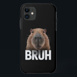 Capa Para iPhone 11 Funny Capybara Bruh<br><div class="desc">Funny Capybara Bruh</div>