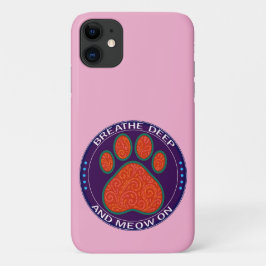 Capa Para iPhone 11 funny paw design