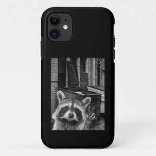 Capa Para iPhone 11 Funny Raccoon Selfie Raccoon Funny Raccoon