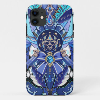 Capa Para iPhone 11 Furina Mecha Genshin Impacto