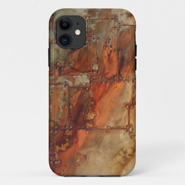 Capa Para iPhone 11 Fuselagem de aeronaves Vintage (Verso)