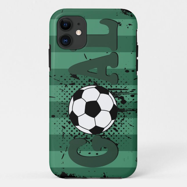 Capa Para iPhone 11 Futebol (Verso)