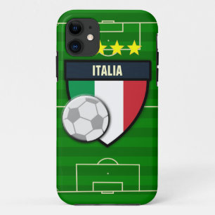 Capa Para iPhone 11 Futebol de Italia Italia