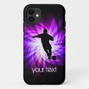 Capa Para iPhone 11 Futebol legal roxo