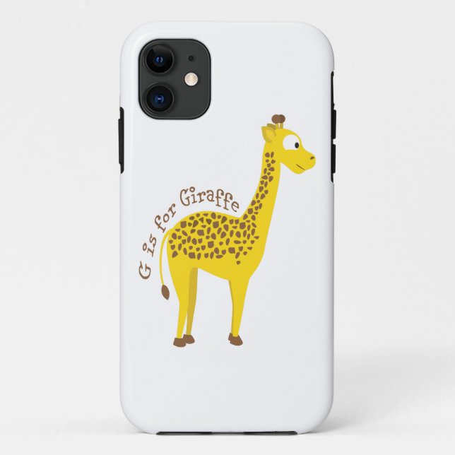 Capa Para iPhone 11 G é para Giraffe (Verso)