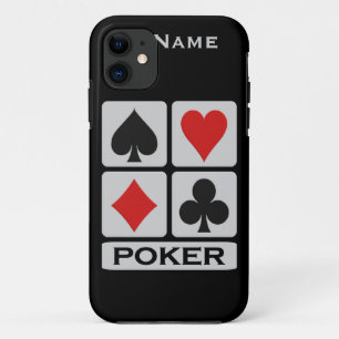 Capa Para iPhone 11 Gabinete do Jogador de Poker Personalizado iPhone