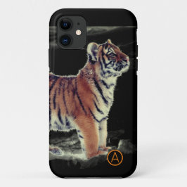 Capa Para iPhone 11 Gabinete iPhone 11 Case BABY TIGER DIY INICIAL
